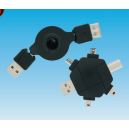 Set Cable Adapador USB, USB-IEEE para Mp3-Mp4.