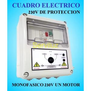 Cuadro Eléctrico para Motor y Bomba a 220v-230v 1.5 HP Monofásico