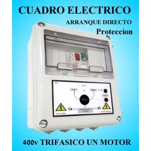 Cuadro Eléctrico Protección Bombas con Motor 400V Trifásico 4 a 5 HP CSD-406