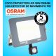 Foco Proyector LED 50W con Detector de Movimiento Sensor PIR OSRAM IP65 4000K