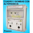 Cuadros 2 bombas en Alternancia Grupos de Presion 0,75-1 HP Trifásico CSD2A-403