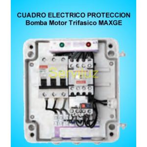 Cuadro Electrico Proteccion 1 Bomba Motor Trifasico 1 HP MAXGE