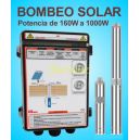 Bombeo Solar Directo Bomba Sumergible y Cuadro Electronico 110V 1000W BS41000125