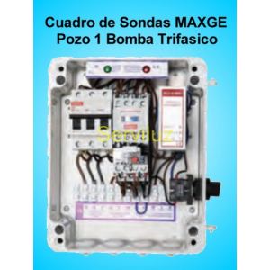 Cuadros de Sondas para bomba Sumergibles 0.75- 1.00 HP Trifasico Pozo MAXGE
