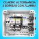 Cuadro de Alternancia para 2 bombas Monofasico 230V y 0.75-1 HP con Alarma