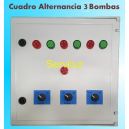 Cuadro de Alternancia para 3 Bombas Trifasico 400V y 3 HP con Alarma