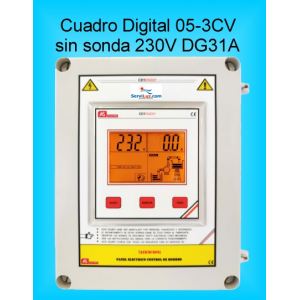 Cuadro Electrico Digital Bombas Hasta 5,5CV-HP Trifasico DG311A