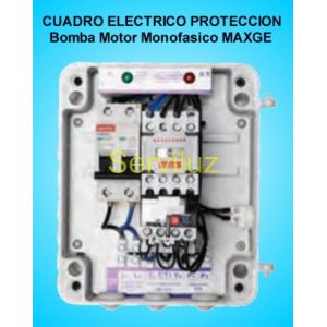 Cuadro Electrico  Proteccion 1 Bomba Monofasico 0.75-1.00 HP MAXGE